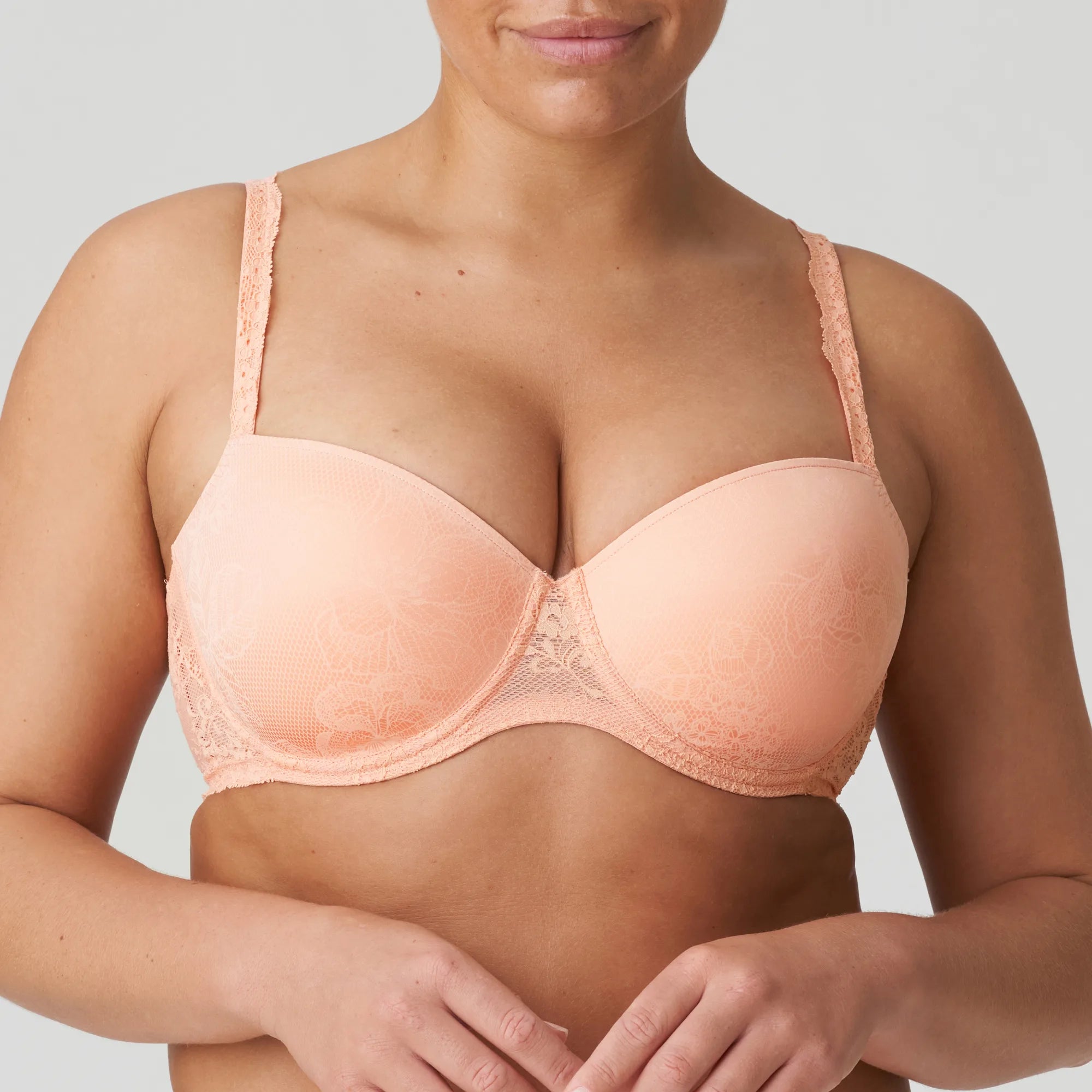 plus-size underwire bra with wide strapsPrima Donna Twist Voorgevormde Balconette Bh - Playa Amor 0242382 - Silky Dreams