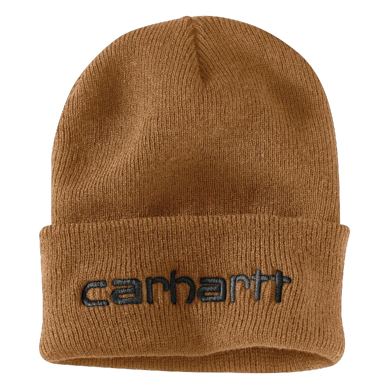 stylish fedoras with wide brimsCarhartt Logo Graphic Cuffed Beanie