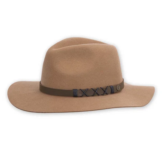 breathable mesh hats for summerWomen's Soho Wide Brim Hat - Brown