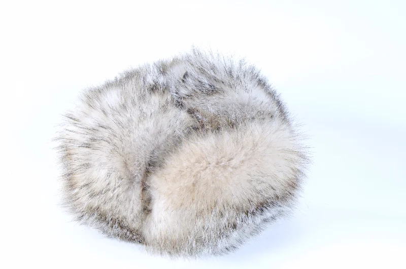 water-resistant hats for rainy daysRussian Badger Fur Hat