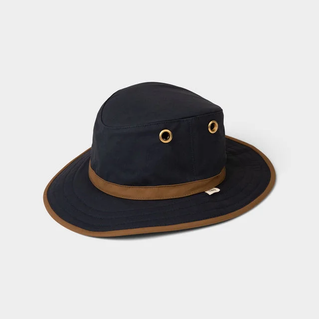 hats for beach outingsThe Outback Hat - British Tan/Navy