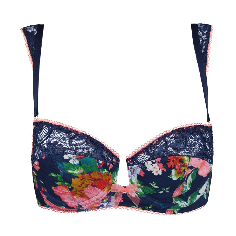 wireless bra with front closure for comfortRiver Balconette Bra