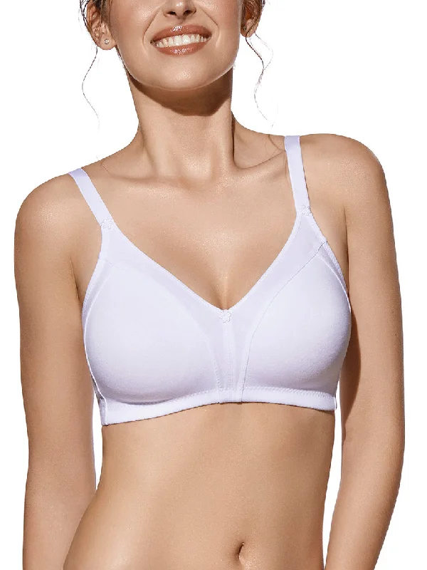 high-support sports bra for yogaSujetador Selene Blanca-C