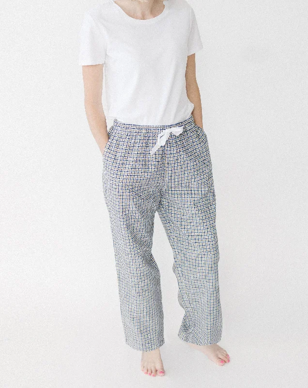 women's pajamas with adjustable strapsNancy Gold Houndstooth Womens Pajama