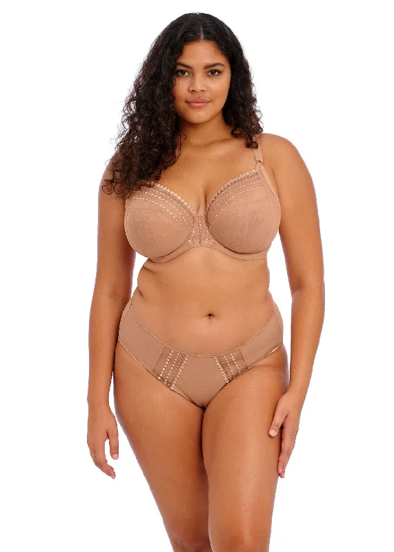 wireless maternity braElomi Matilda Cafe Au Lait Plunge Bra