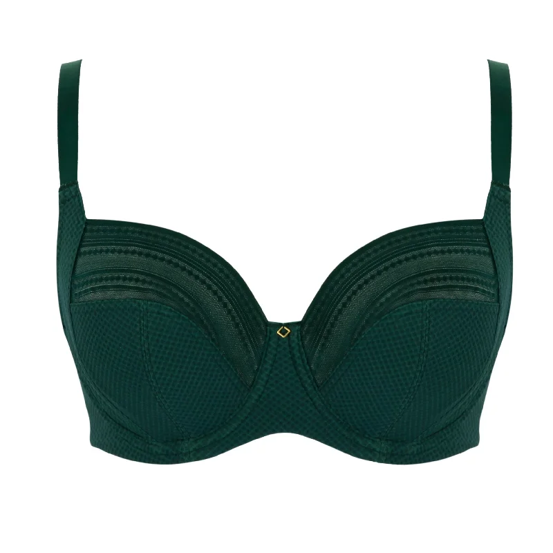 seamless bralette for layeringPanache Serene Full Cup Bra | DARK GREEN