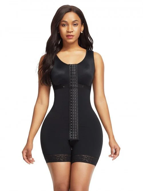 plus-size full-bust braFull  Compression Bodysuit Shapewear