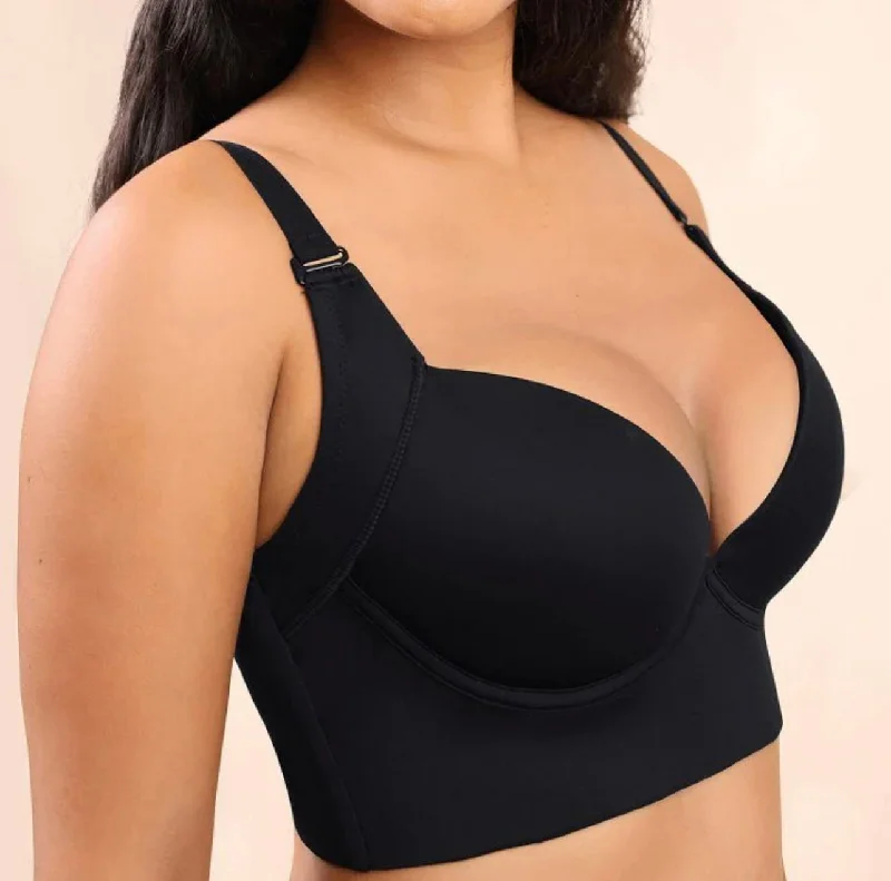 wireless mastectomy bra with soft cupsAdjustable wide strap Bra