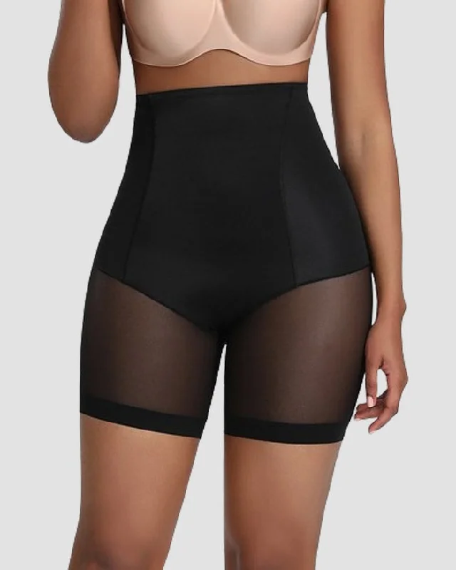 plus-size minimizer underwire braNahtlose Mesh Atmungsaktive Bauchweg Po-Lift Korsett Formende Shorts