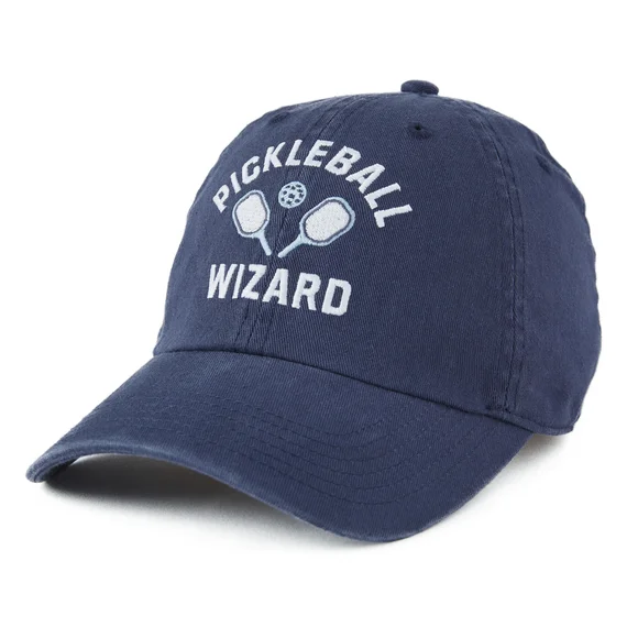 personalized baseball caps for sports teams and clubsPickleball Wizard Chill Cap - Darkest Blue