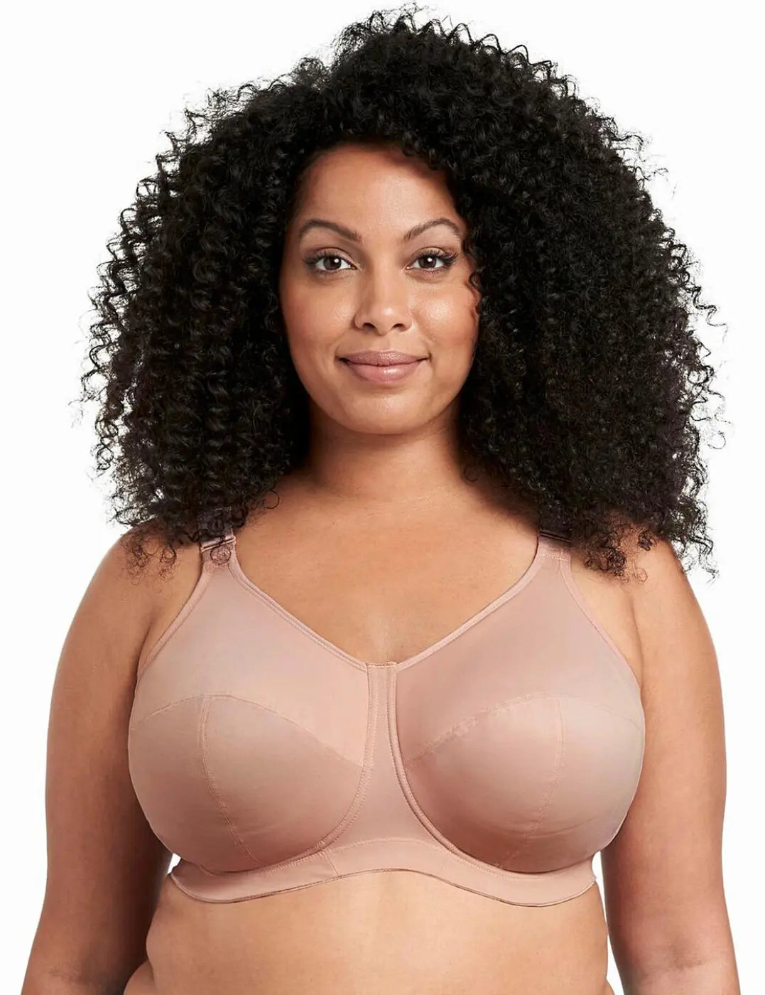 plus-size minimizer bra with smooth cupsGoddess Celeste Fawn Soft Cup Bra