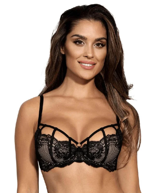 wireless bra for daily wearAxami 8971 Caged Bra Seductive Woman