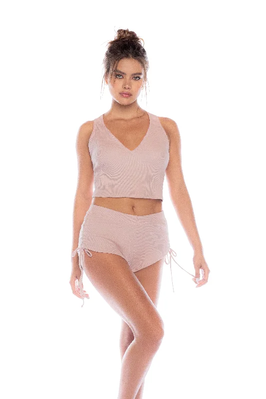 seamless bra for leotardsMapale Lounge 7570 Two Piece Pajama Set Rose