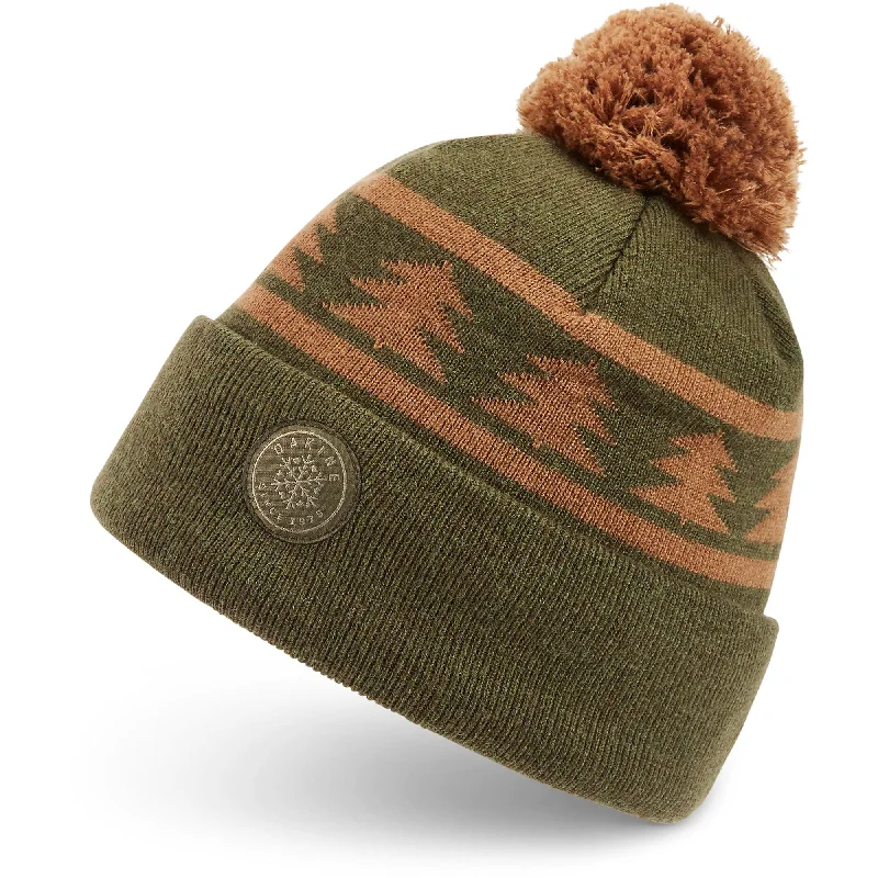 water-resistant fishing hats with built-in bug netsJack Pine Merino Pom Beanie