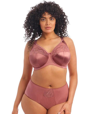 plus-size full-bust braElomi Cate Rosewood Full Cup Banded Bra