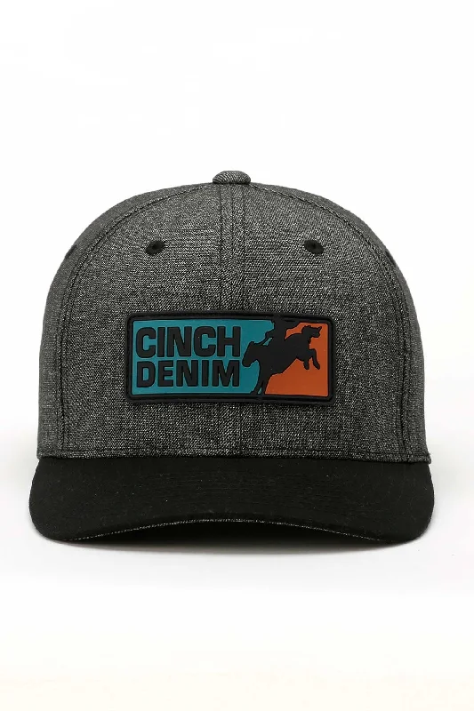 wide-brim hats for sun protectionMen's Cinch Denim Cap