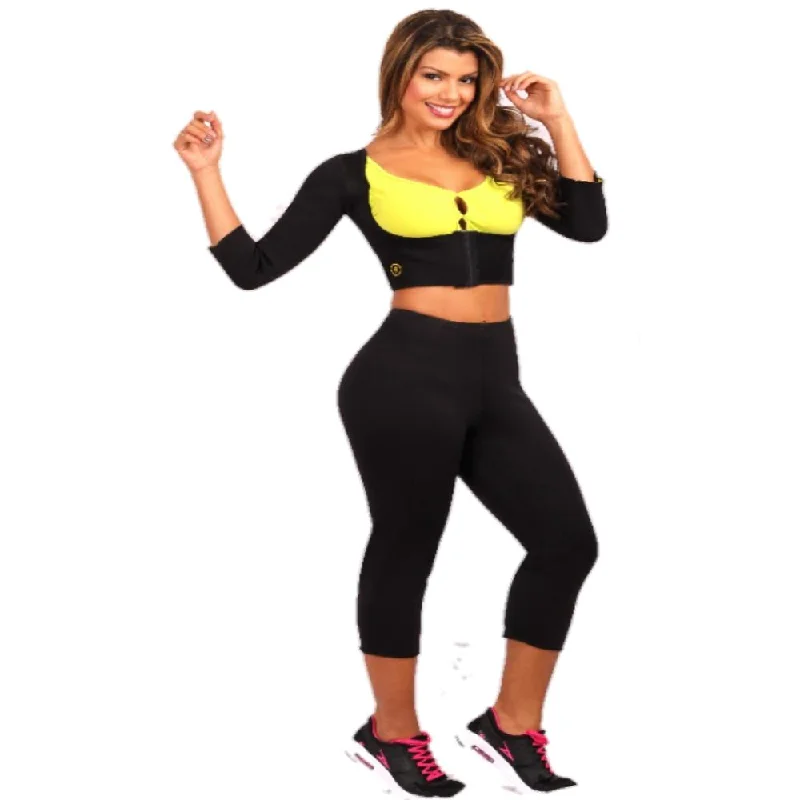 plus-size wireless racerback bra3314 Faja Colombiana Yulii Waist Trainer Incorporated Sleeves