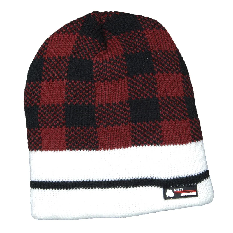 lightweight running hats with ventilation holesMisty Mountain 4-Layer Check Beanie