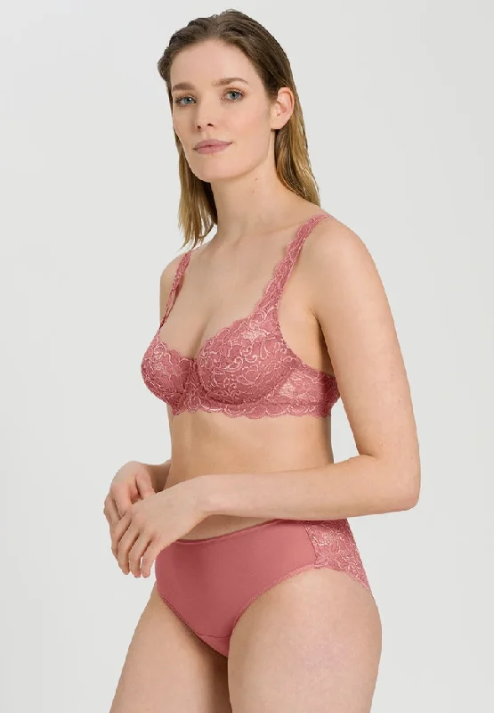 balconette bra for cleavage enhancementMoments Underwire Bra