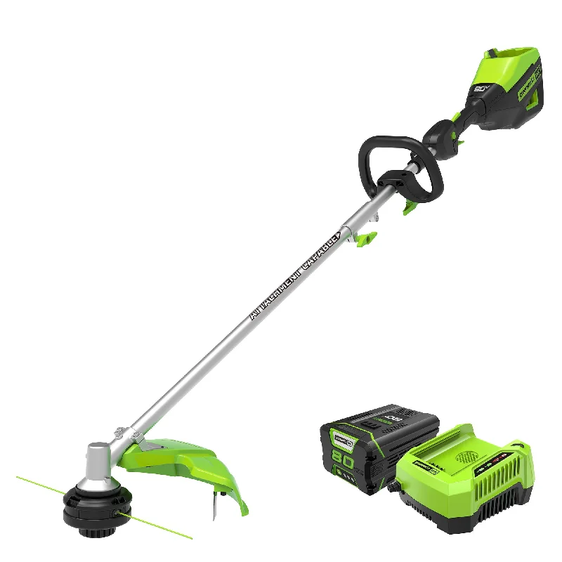 baseball caps with logosPro 80V 16-inch Cordless Battery String Trimmer (Attachment Capable) with 2.5 Ah Battery & Charger