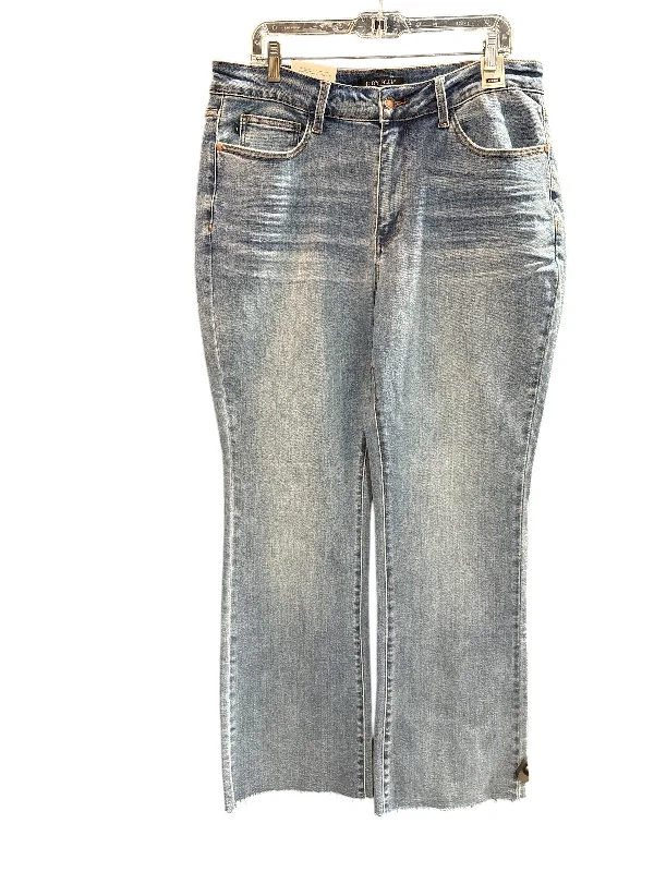 Women's JoggersJeans Boot Cut By Judy Blue In Blue Denim, Size: 18