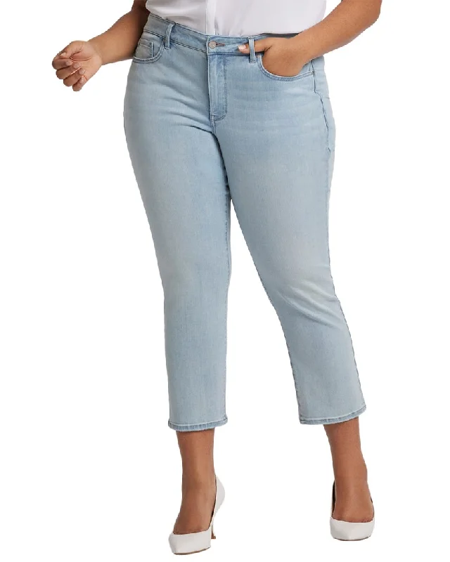 Women's Jodhpurs with Wide CollarNYDJ Marilyn Mykonos Ankle Crop Jean