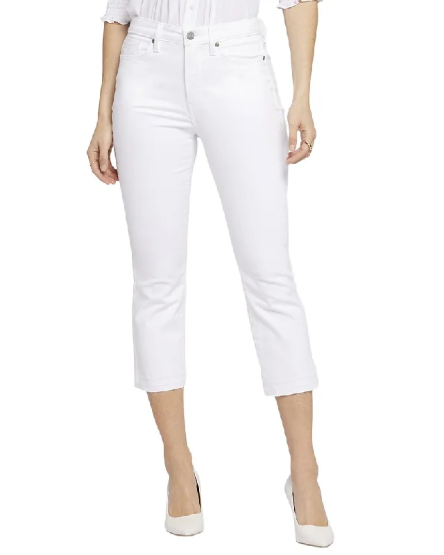 Women's Straight-Leg PantsNYDJ Chloe Optic White Capri Jean