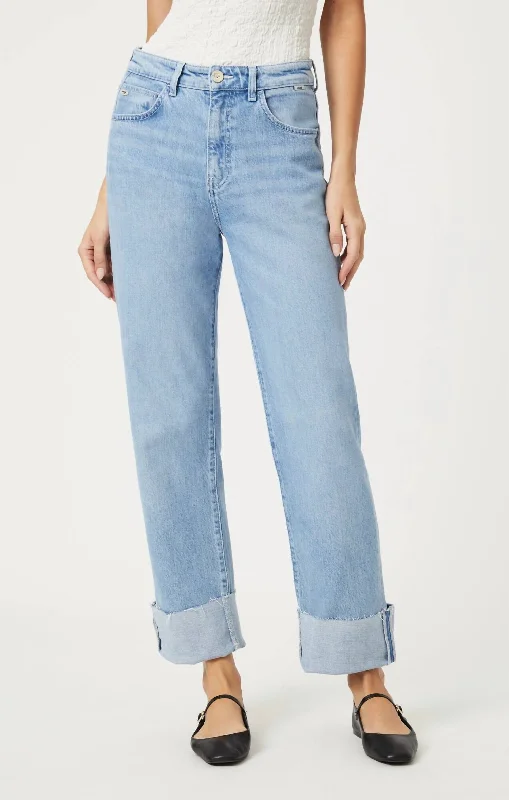 Women's Cargo PantsSavannah Jeans In Light Denim