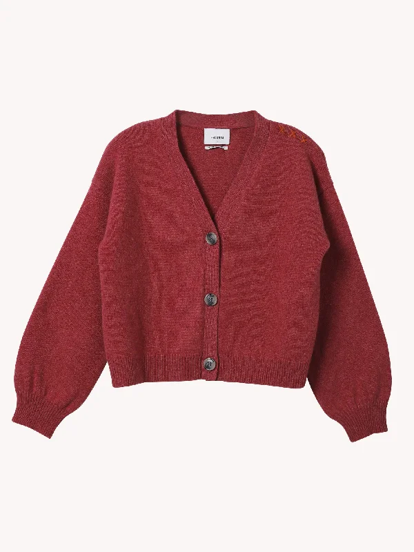 Women's Cable Knit SweatersV NECK CARDIGAN