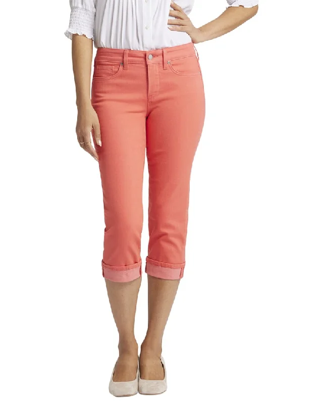 Women's Jodhpurs with High CollarNYDJ Marilyn Fruit Punch Crop Jean