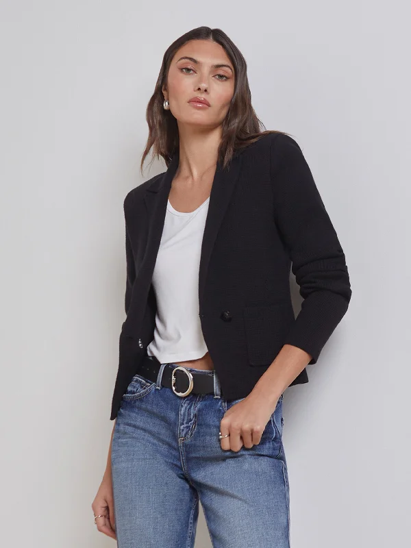 Women's Button-Up SweatersSofia Knit Blazer