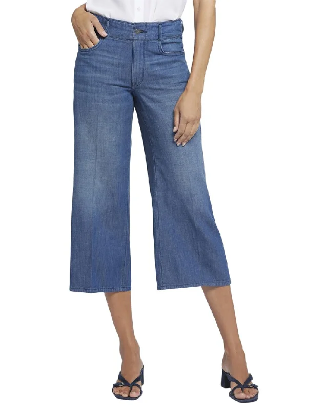 Women's Flared PantsNYDJ Brigitte Missionblue Capri Jean