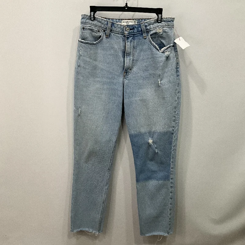 Women's Jodhpurs with High CollarJeans Straight By Abercrombie And Fitch  Size: 6