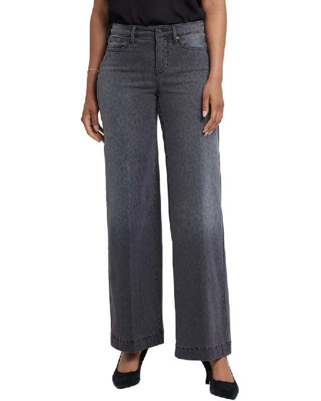 Women's Jodhpurs with PocketsNYDJ Teresa Wild Spirit Wide Leg Jean