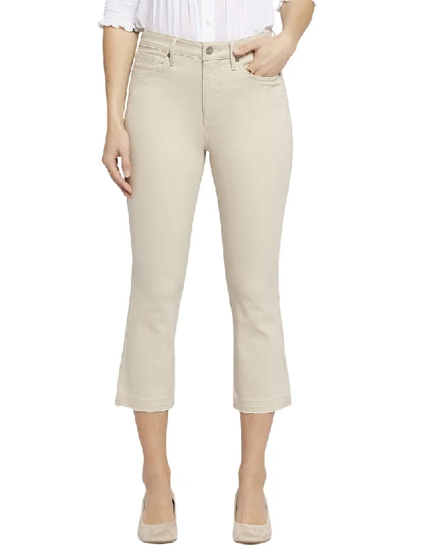 Women's Jodhpurs with Shirt CollarNYDJ Chloe Feather Capri Jean