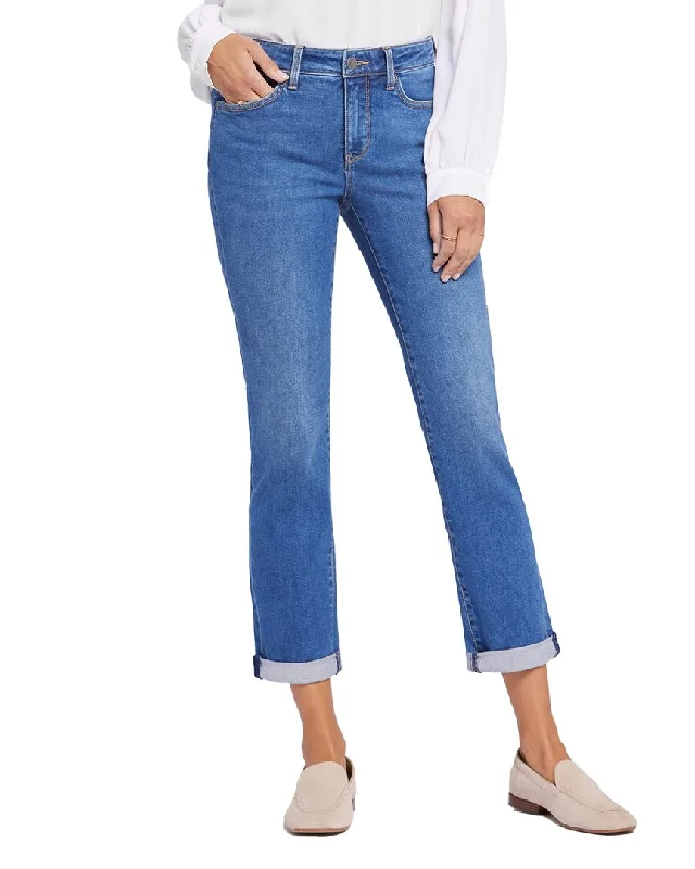 Women's Jodhpurs with Notched CollarNYDJ Sheri Rockford Ankle Crop Jean