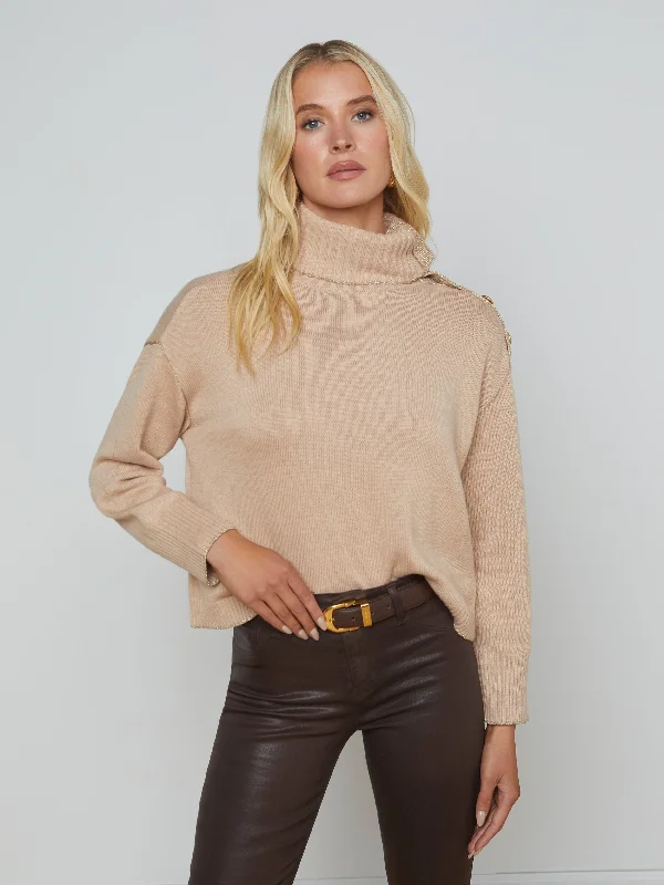 Women's Greek Wool SweatersApple Turtleneck