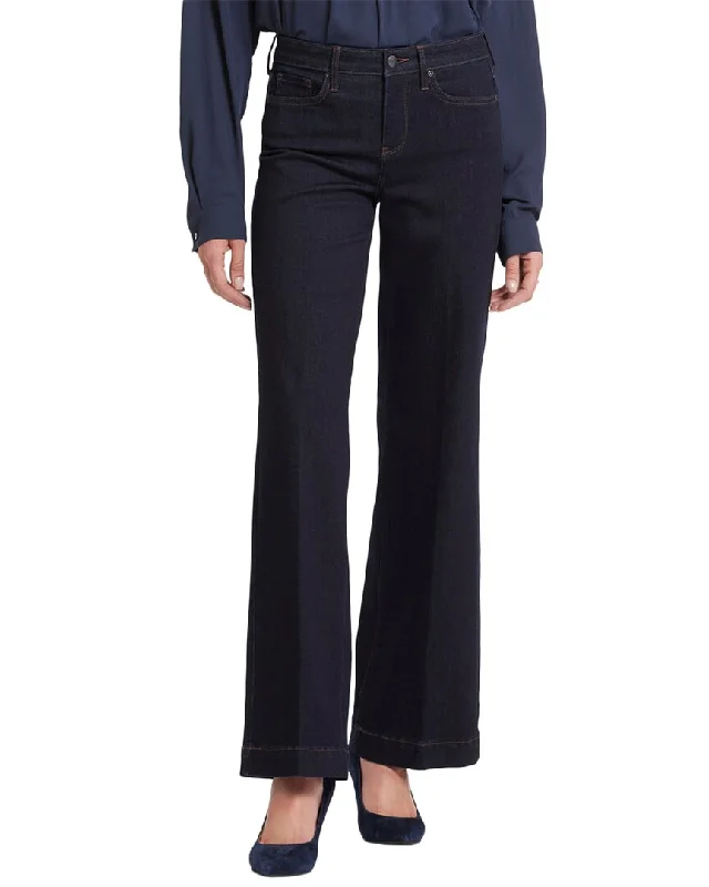 Women's Jodhpurs with Mandarin CollarNYDJ Teresa Magical Wide Leg Jean