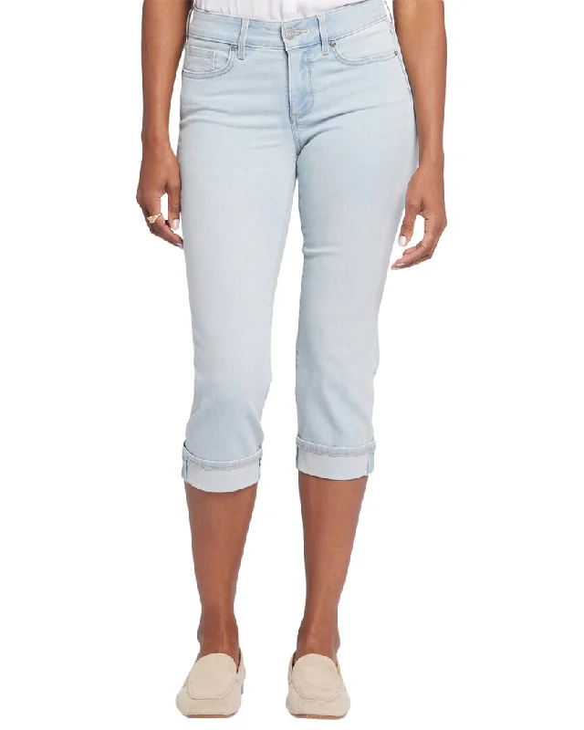 Women's Jodhpurs with Asymmetrical HemNYDJ Marilyn Oceanfront Crop Jean