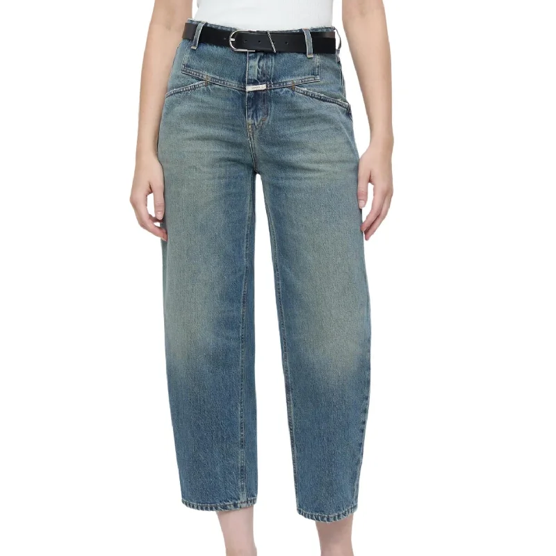 Women's JeggingsStover-X Tapered Jeans In Mid Blue