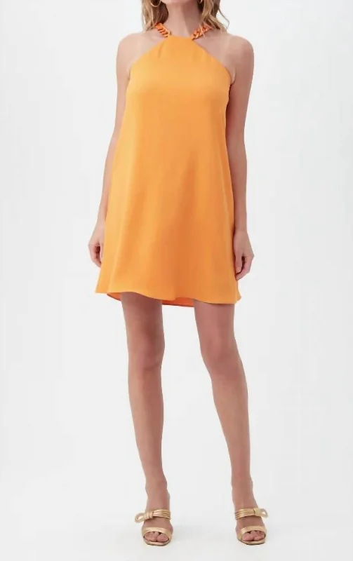 Women's Low Collar DressesAliyas Dress In Tequila Sunrise