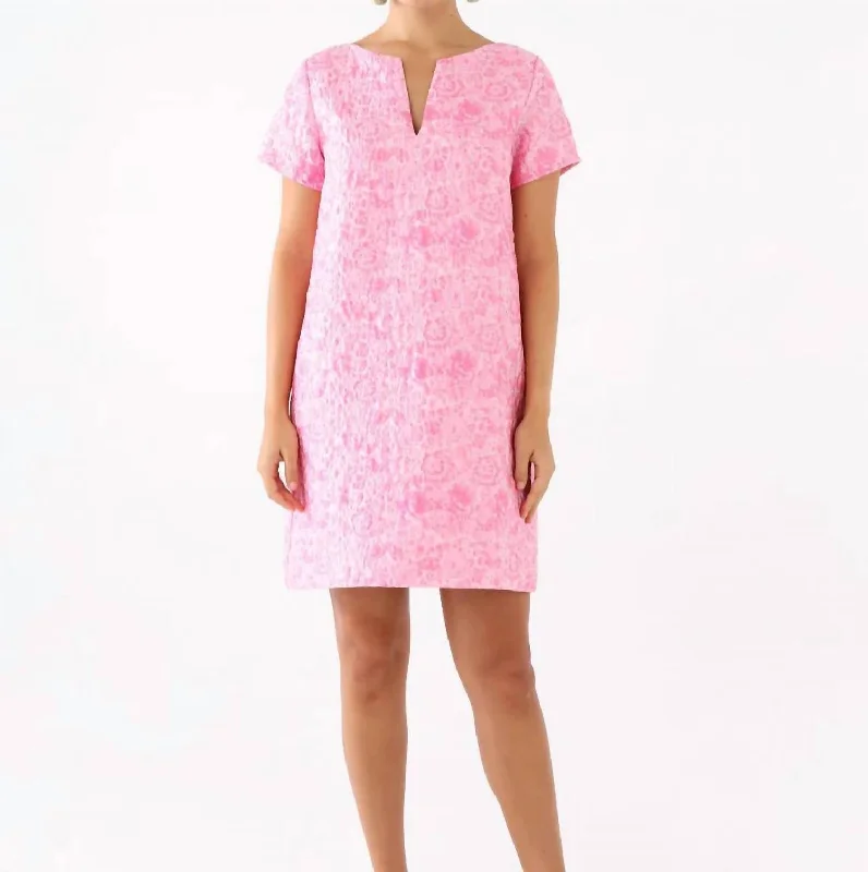 Women's Sweetheart Collar DressesLulu Dress In Pink