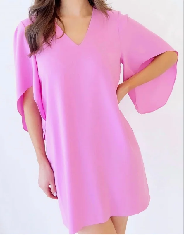 Women's Empire Waist DressesMeredith Dress In Fuchsia