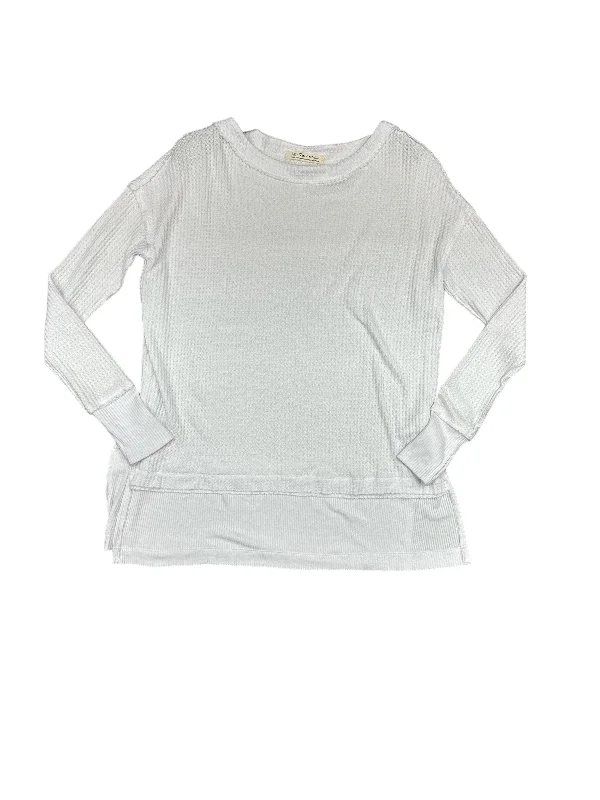 Women's Blouse with Sweetheart CollarTop Long Sleeve By We The Free In White, Size: S